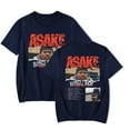 thumbnail image 1 of Asake Lungu Boy World Tour T-shirt Men Women Short Sleeve Streetwear Tee Shirt, 1 of 2