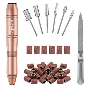 Asalle Electric Nail Drill for Acrylic Nails Professional Nail Drill Kit Manicure Pedicure Machine