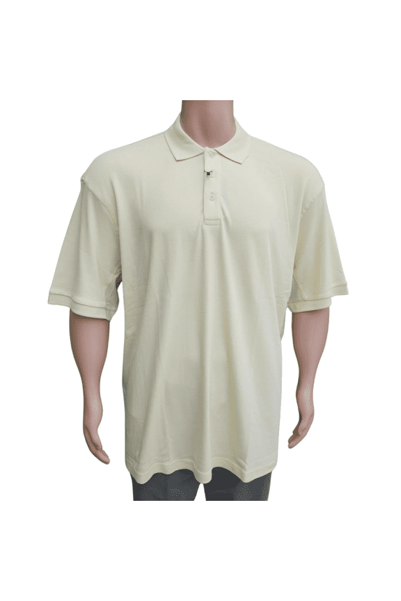 Asano Men's Superior Blend Performance Polo - 60% Cotton 40% Polyester 5.0oz Piqué - Mesh Underarm Panels - Moisture-Wicking & Breathable - Reinforced Placket - [Color Options]