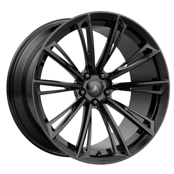 Asanti Abl31 Regal 20X9 5X114.3 35Et 74.1Cb Satin Black Gloss Black Lip Wheel