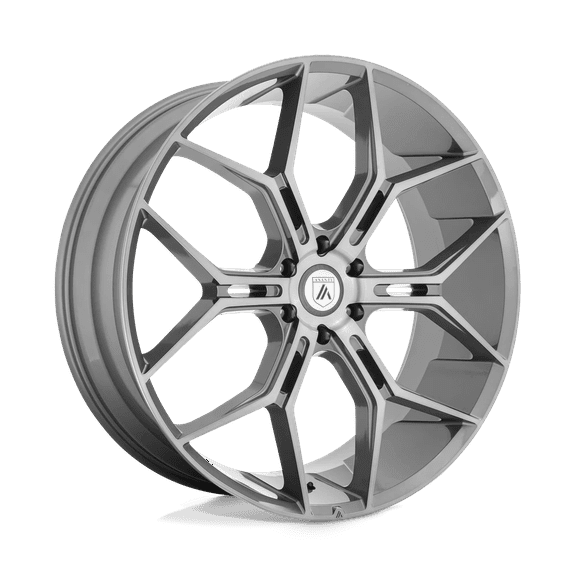 Asanti Black Abl-38 Monarch Truck 22X9.5 6X139.7 20Et 66.9Cb Titanium Brushed Wheel
