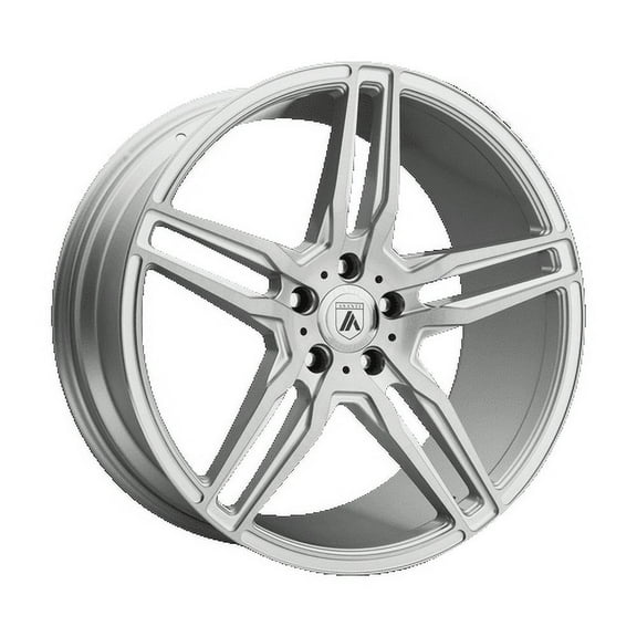 Asanti Black Aluminum Rim ABL-12 ORION 22X10.5in Brushed Silver Carbon Fiber Insert Finish, ABL12-22051235SL