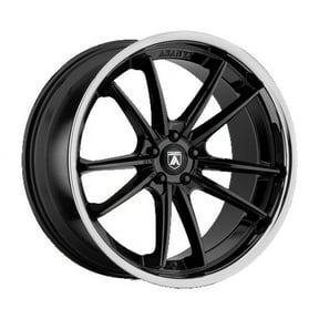 Asanti Black Aluminum Rim ABL-23 SIGMA 22X10.5in Gloss Black Chrome Lip Finish, ABL23-22051235BK