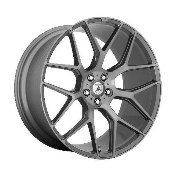Asanti Black Aluminum Rim ABL-27 DYNASTY 20X10.5in Titanium Brushed Finish, ABL27-20055638TB