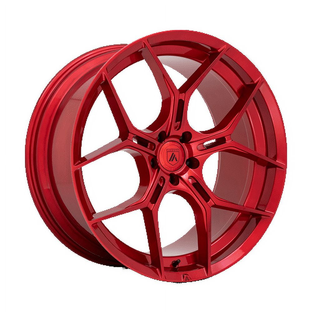 Asanti Black Aluminum Rim ABL-37 MONARCH 22X9in Candy Red Finish, ABL37-22901515RD