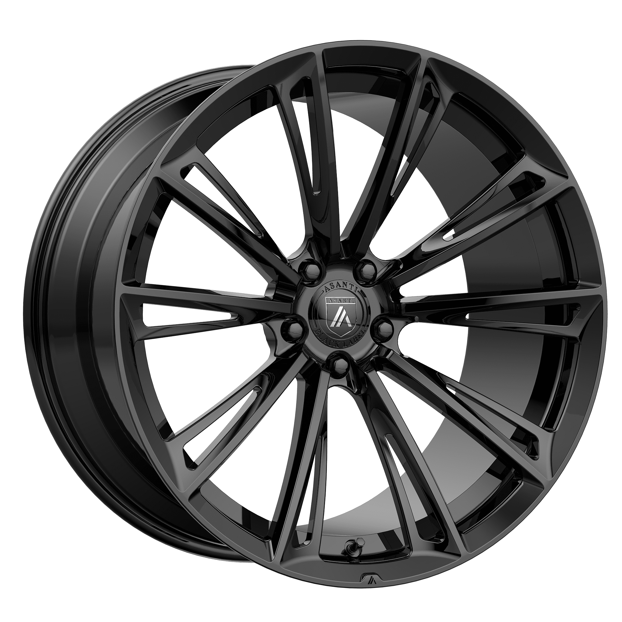 Asanti Black Aluminum Rim ABL30 CORONA TRUCK 22X9in Gloss Black Finish, ABL30-22901232BK