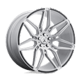 thumbnail image 1 of Asanti Black Cast Aluminum Rim AB11 20X8.5 5X4.5 BRUSHED SLV 38MM, ABL11-20851238SL, 1 of 2