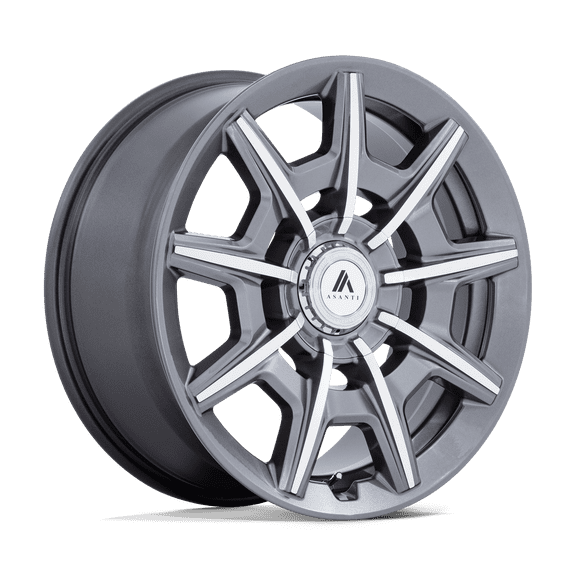 Asanti Black Cast Aluminum Wheel AB41 20x9 5x112/4.5 G-ANTH BR-MCH 35mm, AB041AD20904635