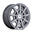 thumbnail image 1 of Asanti Black Cast Aluminum Wheel AB41 22x9 5x4.25/4.5 G-ANTH BR-MCH 38mm, AB041AD22900138, 1 of 3