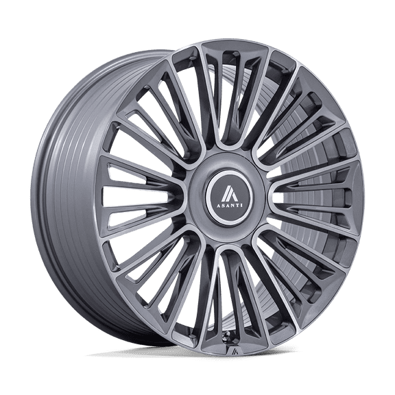 Asanti Black Flow Formed Aluminum Wheel AB049 22x9.5 5x112/120 ANTH-BRSH 20mm, AB049AR22955920