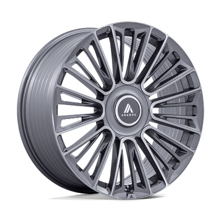 Asanti Black Flow Formed Aluminum Wheel AB049 22x9.5 5x120/5.0 ANTH-BRSH 30mm, AB049AR22952830