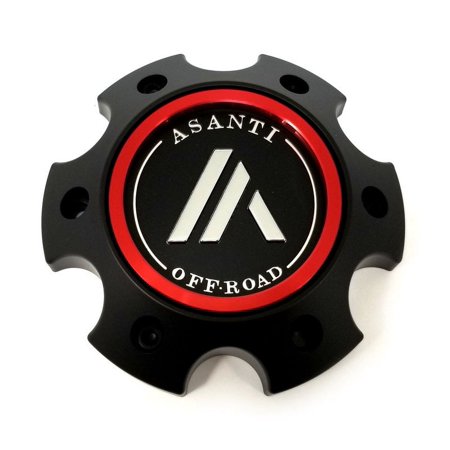 Asanti Off Road ASA OFR CAP 6X135 H34 - SATIN BLACK - 130L1406SB-H34