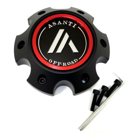 Asanti Offroad Satin Black 5 3/4" Wheel Center Hub Cap 6 Lug 6x5.5 H42 130L145