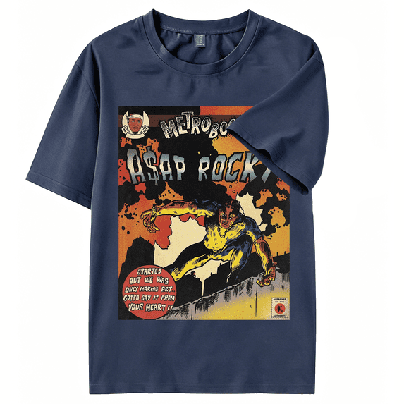 Asaps Merch Shirt Rockys 2026 Tour Tshirts Fashion Print Tees For Fans