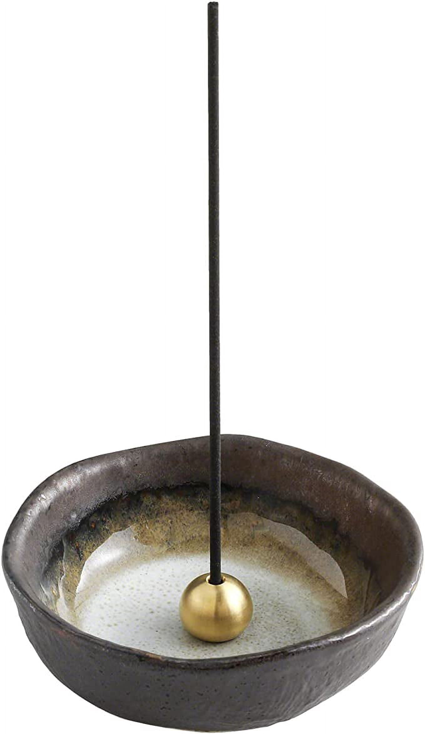 Asayu Japan 3.3" Small Mini Incense Holder Set for Sticks Made in Japan Zen