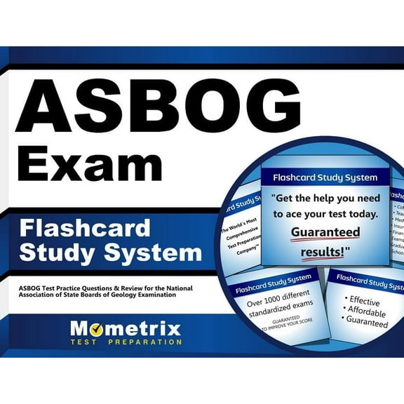 Asbog Exam Flashcard Study System : Asbog Test Practice Questions & Review for the National Association of State Boards of Geology Examination (Cards)