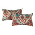 thumbnail image 1 of Asbury Park 19 x 12 in. Outdoor Rectangle Throw Pillow (Set of 2) by Greendale Home Fashions, 1 of 6