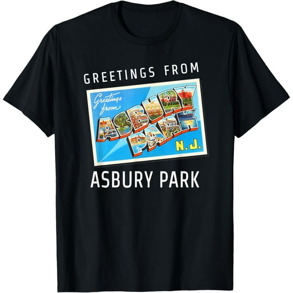 Asbury Park New Jersey NJ Travel Souvenir Gift Postcard T-Shirt