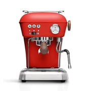 Ascaso Dream PID Programmable Home Espresso Machine w/ Volumetric Controls | 120V | Walnut | Love Red