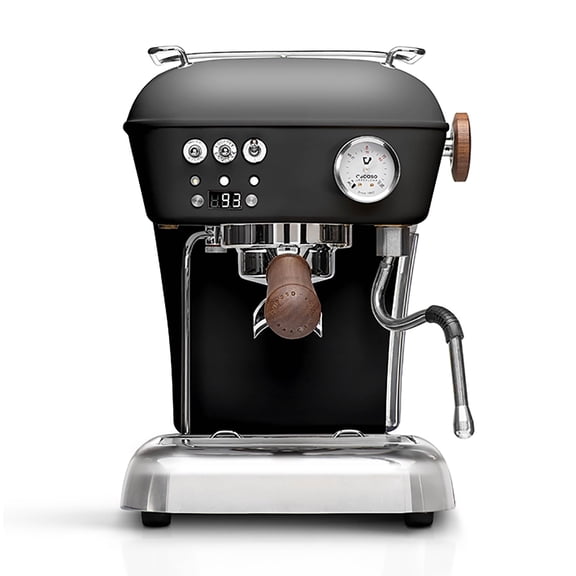 Ascaso Dream PID Programmable Home Espresso Machine w/Volumetric Controls, 120V (Dark Black)