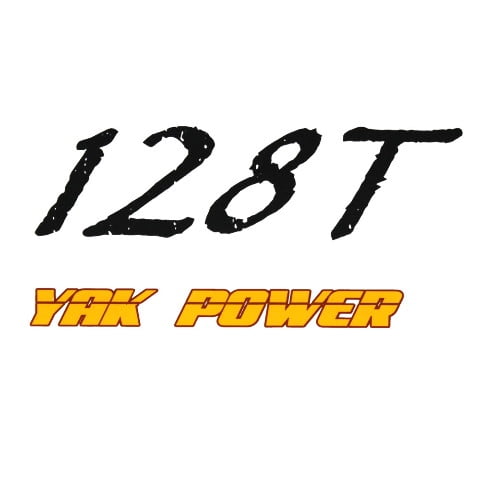 Ascend Boat Decal 324569 | Canoe 128T Yak 5 3/4 x 2 3/4 Inch