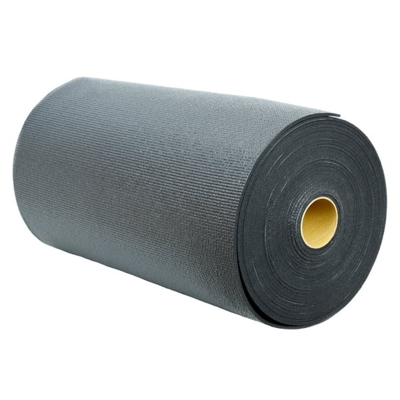Ascend Thick Yoga Mat Roll (24"x 6mm x 50 ft) (Charcoal)