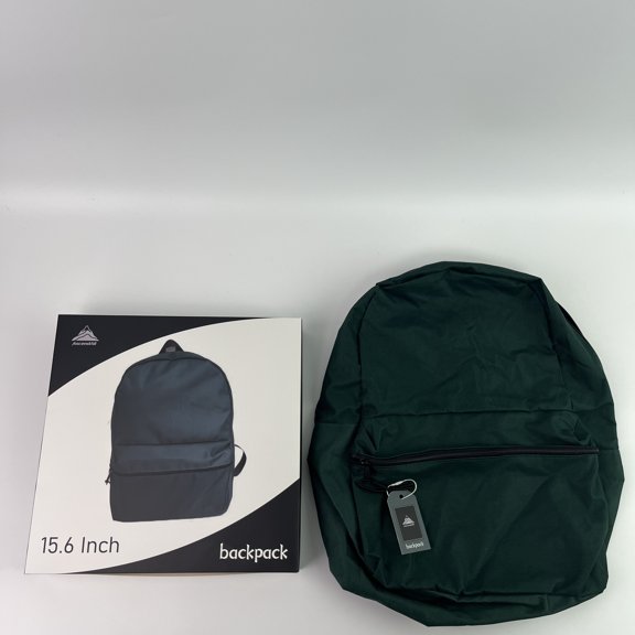 AscendAll backpack,Laptop Backpack for Women Travel Canvas Backpack for Women Vintage Green Aesthetic Backpack for School- (L) 12" x (W) 5.5" x (H) 17