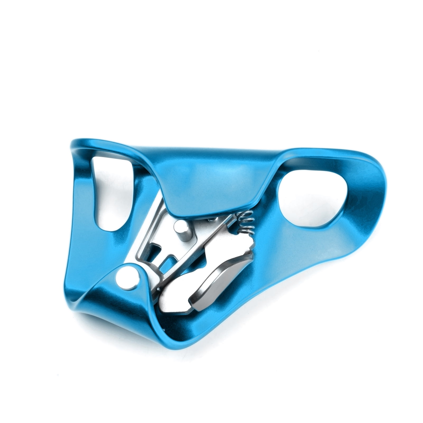 Ascending Rigging Clamp Rock Climbing Chest Ascender Safety Aluminum Anti Slip Abdominal Riser Rigging Clamp for Mountaineering