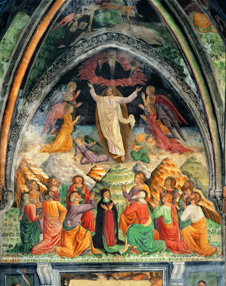Ascension Of Christ Canvas Art -  (18 x 24)