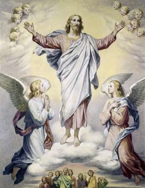 Ascension The Hoffman Canvas Art - Heinrich Hofmann (22 x 28)