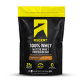 thumbnail image 1 of Ascent 100% Whey Protein Powder - Post Workout Whey Protein Isolate, Zero Artificial Flavors & Sweeteners, Gluten Free, 5.5g BCAA, 2.6g Leucine, Essential Amino Acids, Chocolate Peanut Butter 2 lb, 1 of 10