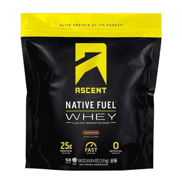 Ascent Whey Protein, Chocolate (68 Ounce)