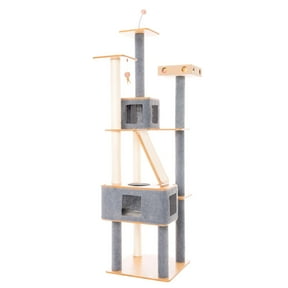 Ascentials by FurHaven Cat Royal Suite Tower (68”), Multi-Level Indoor Cat Tree