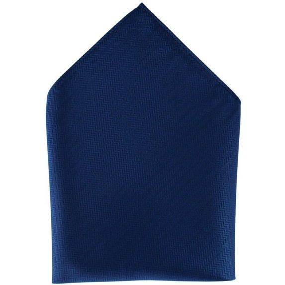 Ascentix Etched Herringbone Twist Pocket Square