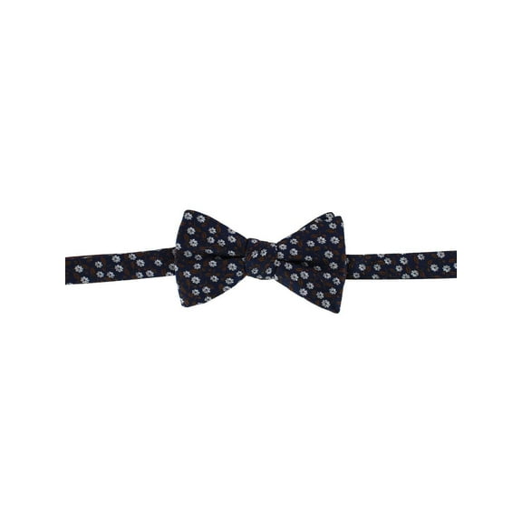 Ascentix Metallic Flowers and Leaves Bowtie