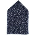 thumbnail image 1 of Ascentix Metallic Flowers and Leaves Pocket Square, 1 of 4
