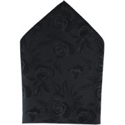 Ascentix Rose Print Tone on Tone Pocket Square