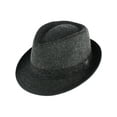 thumbnail image 1 of Ascentix  Wool Blend All Season Fedora Hat with Herringbone Band (Men), 1 of 7