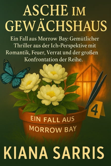 Asche im Gewächshaus: Ein Fall aus Morrow Bay. Gemütlicher Thriller aus der Ich-Perspektive mit Romantik, Feuer, Verrat , (Paperback)