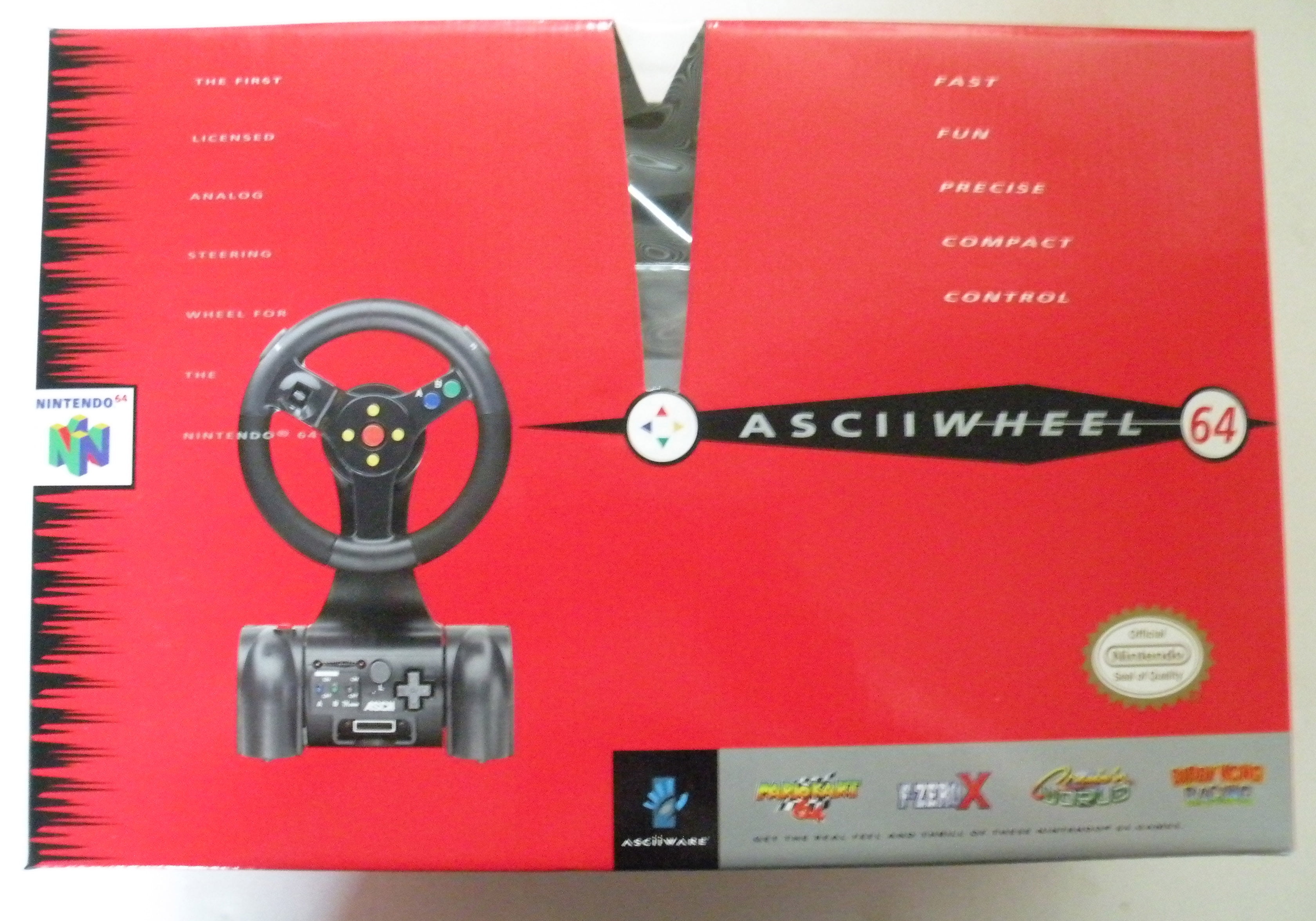 New ASCII Wheel Game Console Accessory for Nintendo 64 - Walmart.com