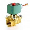 thumbnail image 1 of Asco 8210G002 120/60 110/50 Vac 1/2" Npt. 2-Way N.C. General Pur Purpose Brass Solenoid Valve For, 1 of 1