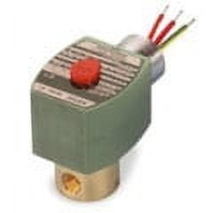 Asco 8262H001 21959 120/60 110/50 1/8" Npt. 2-Way N.C. General S Service Solenoid Valve For Air,