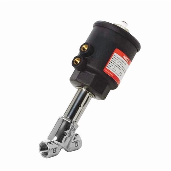Asco RedHat Angle Body Piston Valve,SS,NC,1 In 8290B053