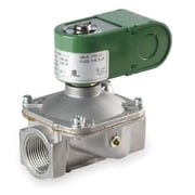 Asco K3A542V 1/2" Aluminum Fuel Gas Solenoid Valve, 2-Way/2-Position, 120/60V AC