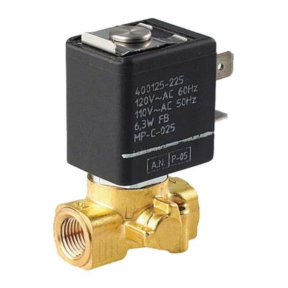 Asco Solenoid Valve,Brass Body,1/8" Pipe SC8256B045V