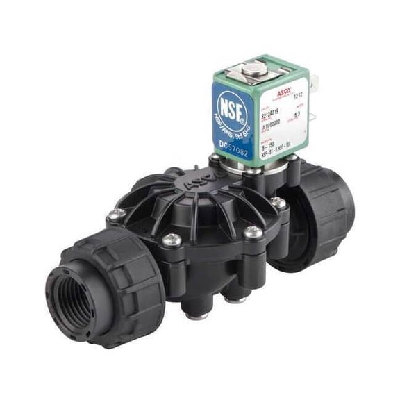 Asco Valve,PPE, Polymide,2Way/2Position,1/2" 8212A019S0100F1