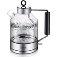 thumbnail image 1 of Ascot Electric Kettle Glass 1.5L 1500W Copper BPA free Hot Tea Water Kettle, 1 of 1