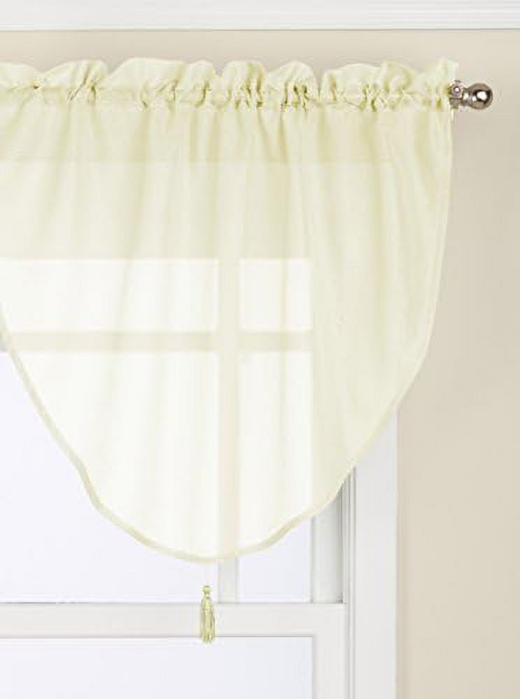 Ascot Valance, 40 By 25-Inch, Yellow - Walmart.com