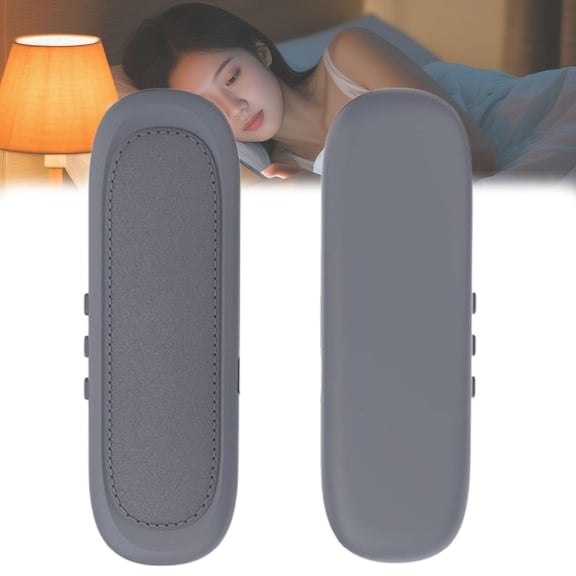 AsdQ Under Pillow Speakers for Sleeping Bluetooth, Bluetooth Bone Conduction Sleep Speaker for Pillow, Bone Conduction Technology, 3D White Noise Generator, Volume Control & Sleep Timer (Blue)