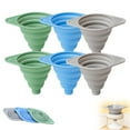 thumbnail image 1 of Asdat 6 Pack Kitchen Funnel, 2026 New Silicone' Collapsible Funnels, Small Medium Large Funnels for Kitchen Bottle Filling and Liquid Transfer, 1 of 10